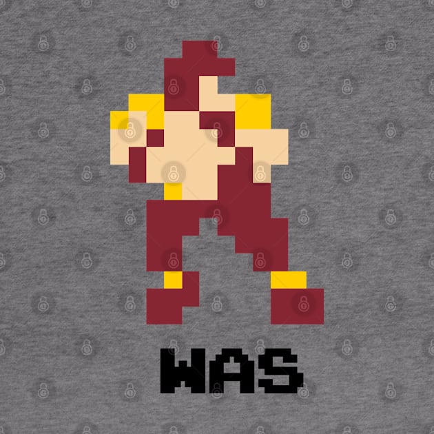 8-Bit Quarterback - Washington (Throwbacks) by The Pixel League